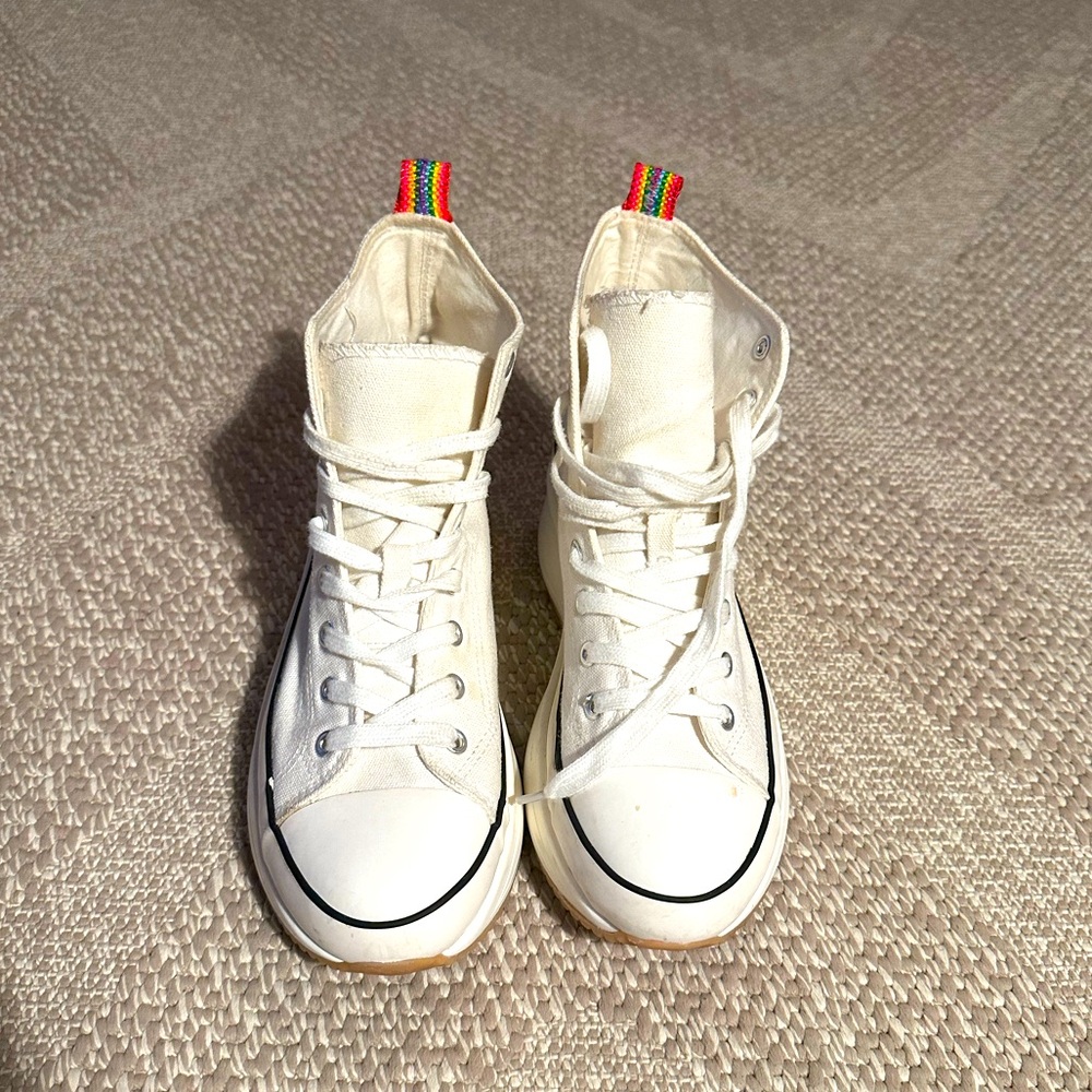 Madden Girl platform canvas sneakers